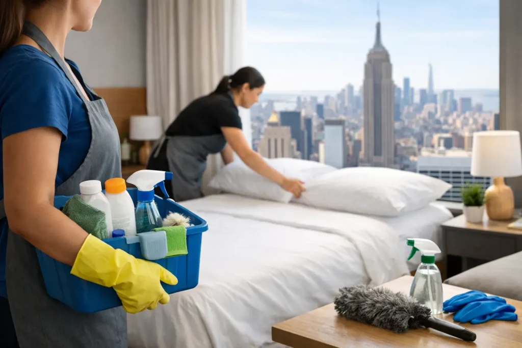 Airbnb Turnover Cleaning Guide for NYC Hosts